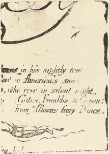 Gentryg fra fragment af annulleret plade til "A Prophecy" af William Blake