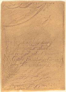 Gentryg fra fragment af annulleret plade til "A Prophecy" af William Blake