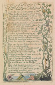 Songs of Innocence and of Experience, Plade 12, "Spring" (Bentley 23) af William Blake