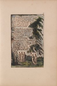 Sange om uskyld og erfaring, plade 19, nat (Bentley 21) af William Blake