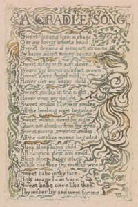 Sange om uskyld og erfaring, plade 26, en vuggesang (Bentley 16) af William Blake