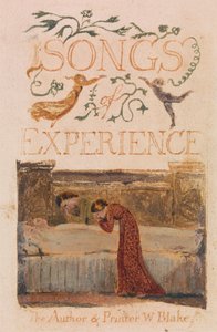 Sange om uskyld og om oplevelse, Plade 33, Oplevelses titelside (Bentley 29) af William Blake