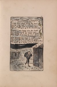 Sange om uskyld og erfaring, plade 41, skorstensfejeren (Bentley 37) af William Blake
