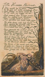 Sange om uskyld og erfaring, plade 46, The Human Abstract (Bentley 47) af William Blake