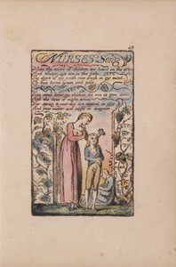 Sange om uskyld og erfaring, plade 49, sygeplejerskesang (Bentley 38) af William Blake
