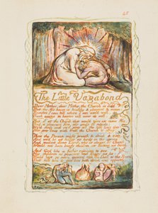 Sange om uskyld og erfaring: Den lille vagabond, ca. 1825. af William Blake