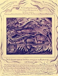 The Book of Job illustrationer af William Blake af William Blake