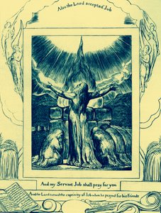 The Book of Job illustrationer af William Blake af William Blake
