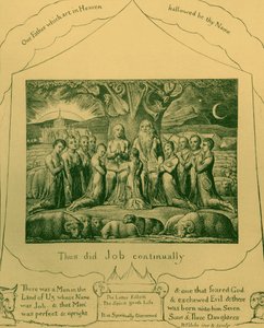The Book of Job illustrationer af William Blake af William Blake