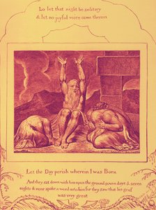 The Book of Job illustrationer af William Blake af William Blake