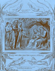 The Book of Job illustrationer af William Blake af William Blake
