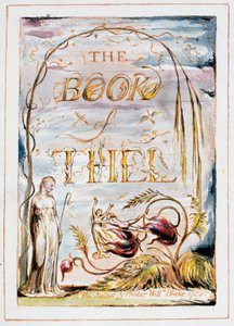 The Book of Thel (frontispice) af William Blake