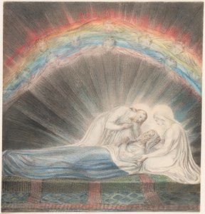 Sankt Josefs død af William Blake