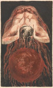The First Book of Urizen, Plade 16 (Bentley 17) af William Blake