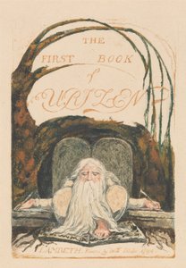 Den første bog om Urizen, plade 1, den første bog om Urizen. (Bentley 1) af William Blake