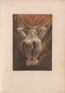 Den første bog af Urizen, plade 21 (Bentley 16) af William Blake