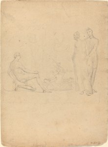 Spædbarnet Hercules, der dræber slangerne af William Blake