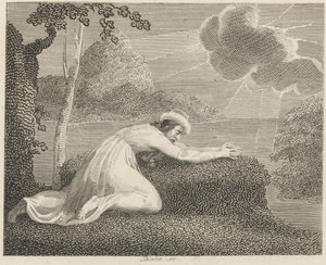 Perseren, Solen og Skyen af William Blake