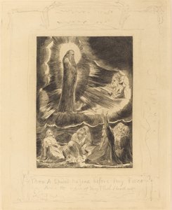 Synet om Elifaz af William Blake