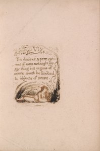 Der er ingen naturlig religion, plade 8, VI Ønskerne og opfattelserne. . . . (Bentley a9) af William Blake