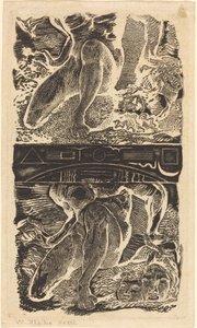 Ukendt emne Lad Ham se op i Himlen og grine i den lyse luft, evt. 1805. af William Blake