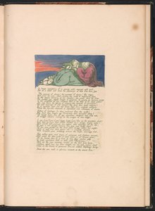 Visioner af Albions døtre, plade 10, I lykkelig kopulation. . . . af William Blake