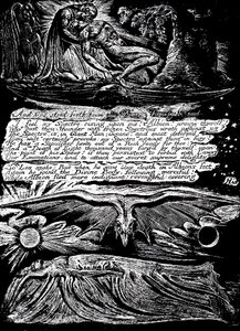William Blake 1757-1827, engelsk mystiker, digter, maler og gravør, 1804-1820 af William Blake