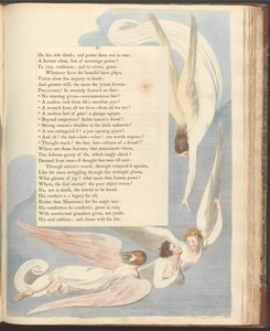 Youngs Night Tanker, Side 41, Et strålende mærke, den retfærdiges dødsleje af William Blake