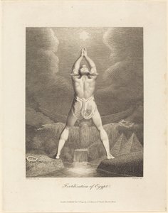 Ægyptens befrugtning af William Blake after Henry Fuseli