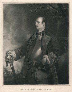 John, markis af Granby, c1758-1760, 1810. af William Bond