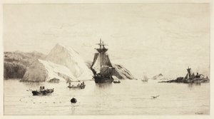 Arktisk havlandskab af William Bradford