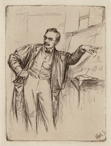 George Chrystal, professor i matematik (kobberstik)