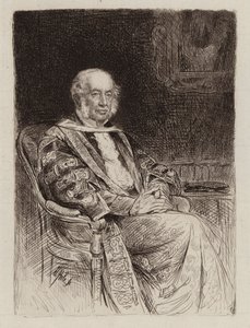 John Inglis of Glencorse, Lord Justice General of Scotland, kansler (kobberstik) af William Brassey (after) Hole
