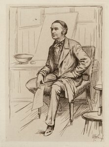 Thomas Annandale, professor i klinisk kirurgi (kobberstik) af William Brassey (after) Hole