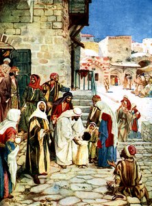 Jesus og de små børn - Bibelen af William Brassey Hole