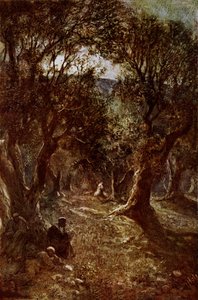 Jesus beder i Getsemane Have af William Brassey Hole