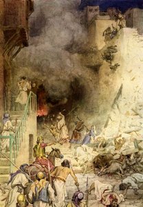 Jerikos ødelæggelse - Bibelen af William Brassey Hole