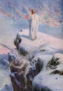 Jesu fristelse - Bibelen af William Brassey Hole