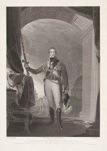 Portret af Arthur Wellesley, hertog van Wellington The Duke of Wellington (titel på objekt) af William Bromley (I)