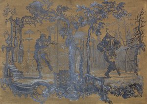 Chinoiserie (olie på lærred)