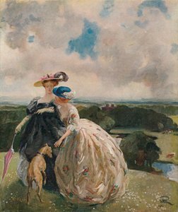 I parken, Dalswinton, 1904, 1906 af William Bruce Ellis Ranken