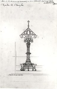 Design til en talerstol, St. Augustine