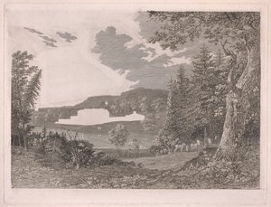 Fonthill, som det var før hr. Beckfords ændringer