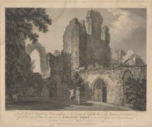 Udsigt over Leiston Abbey