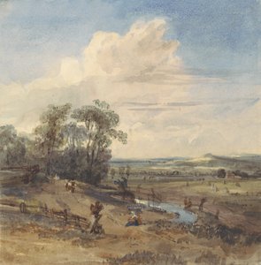 Landskab efter Wynants (i Louvre) af William Callow