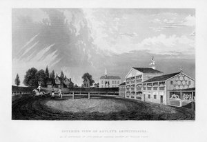 Indvendigt billede af Astleys Amphitheatre i London, som det så ud i 1777, 1840.