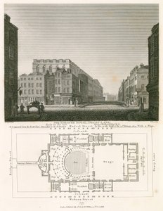 The Royal Theatre, Drury Lane, London, bygget af afdøde Henry Holland