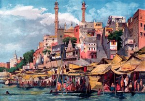 Benares, Indien, 1857.