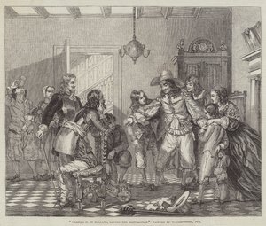 Charles II i Holland, før restaureringen af William Carpenter