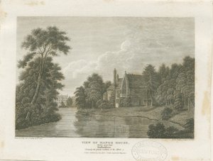 Burton-upon-Trent - Manor House: gravering, nd [c 1812] (tryk)